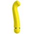 Вибратор с широким кончиком Lola Fantasy Raffi жёлтый фото 1