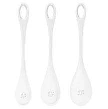 Набор из 3 вагинальных шариков Satisfyer Yoni Power 1 белый