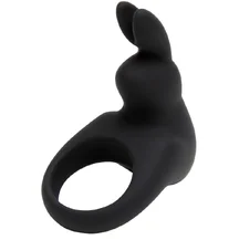 Эрекционное виброкольцо Happy Rabbit чёрное