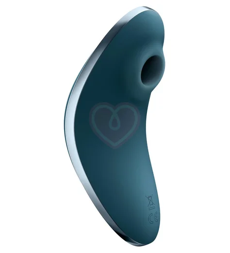 Вакуумный вибростимулятор Satisfyer Vulva Lover 1 тёмно-бирюзовый фото 1