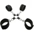 БДСМ-фиксация рук и ног Extreme Hog-Tie Kit черная фото 1