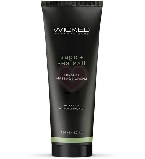 Уходовый массажный крем Wicked Sage Sea Salt с шалфеем и морской солью 120 мл фото 1