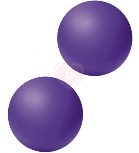 Вагинальные шарики без сцепки Emotions Lexy Medium 2,8 см фиолетовые фото 1