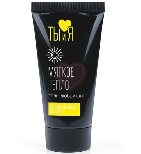 Лубрикант на водной основе Ты и Я StimuLove light лёгкое возбуждение 25 г фото 1
