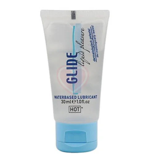 Лубрикант на водной основе Hot Glide Liquid Pleasure 30 мл фото 1
