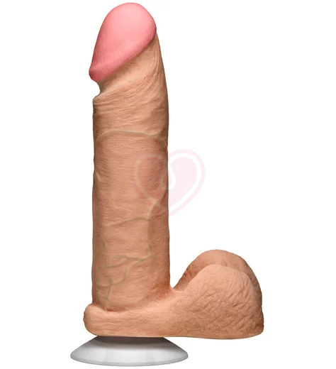 Реалистичный фаллоимитатор с присоской и Vac-U-Lock Ultra Realistic Cock 18 см телесный фото 1