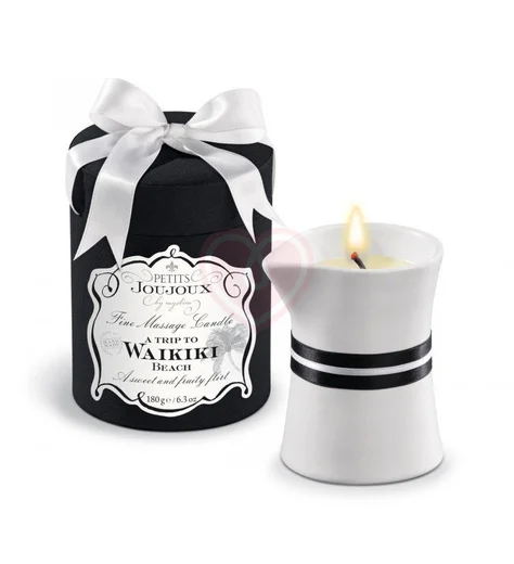 Массажная свеча Mystim Petits Joujoux Waikiki Beach Пина колада 190 г фото 1