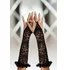Перчатки длинные кружевные Soft Line Collection чёрные фото 1