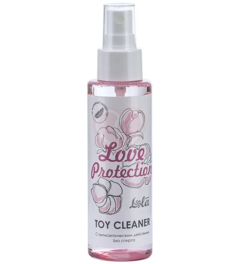 Очищающий антибактериальный спрей Toy Cleaner Love Protection 110 мл фото 1