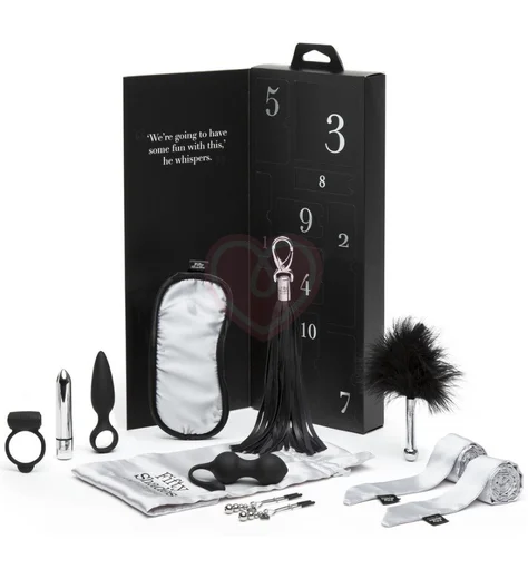 Адвент-календарь с набором игрушек 10 Days of Play чёрный фото 1