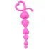 Анальные бусы с сердечками ToDo Sweety розовые фото 1