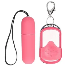 Вибропуля с пультом управления Remote Vibrating Bullet розовая