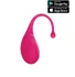 Виброяйцо с управлением от приложения Adrien Lastic Palpitation розовое фото 1
