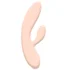 Вибратор с клиторальным стимулятором Lea Rabbit Vibrator Citrus персиковый фото 1