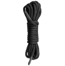 Нейлоновая верёвка Black Bondage Rope 5 м чёрная