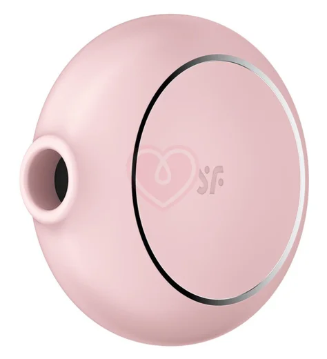 Круглый вакуумный вибростимулятор Satisfyer Pro To Go 3 розовый фото 1