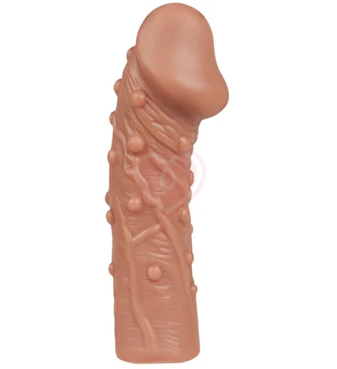 Стимулирующая насадка с пупырышками Kokos Penis Sleeve PS002-L фото 1