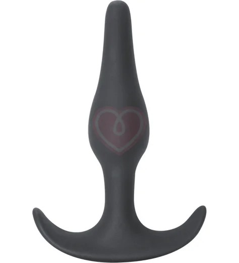 Узкая анальная пробка Spice It Up Starter серая фото 1