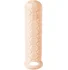 Насадка удлинитель с двусторонним рельефом Homme Long для 11-15 см телесная фото 1