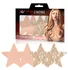 Наклейки на грудь Звёзды телесные фото 1