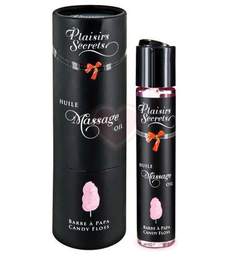 Масло для оральных ласк и массажа Concorde Massage Oil Сахарная вата 59 мл фото 1