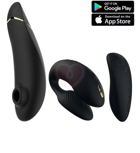 Набор Golden Moments Womanizer Premium и вибратор для пар We-Vibe Chorus фото 1