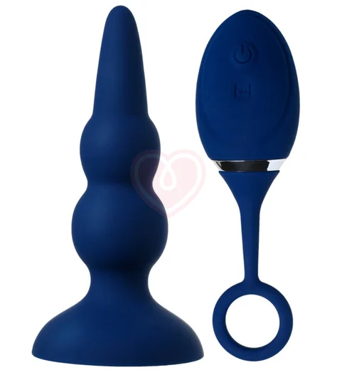 Рельефная анальная вибропробка O'Play Prime с пультом фото 1