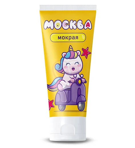 Густой лубрикант Москва Мокрая на водной основе 50 мл фото 1