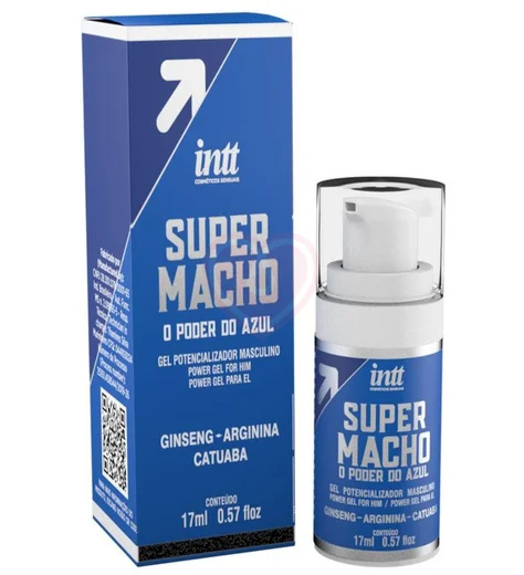 Возбуждающий гель для мужчин Intt Super Macho 17 мл фото 1