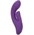 Вибратор с клиторальным кончиком Stella Liquid Silicone Dual Pleaser фиолетовый фото 1