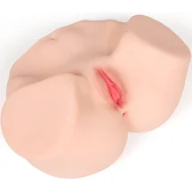 Мастурбатор вагина и анус Kokos Maria Onahole Real Vagina с двойным слоем и вибрацией