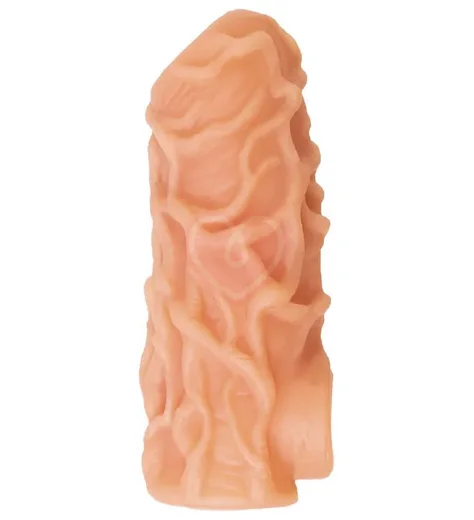 Реалистичная насадка с открытой головкой Kokos Nude Sleeve NS004-L фото 1