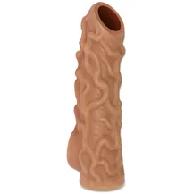 Реалистичная насадка с открытой головкой Kokos Nude Sleeve NS004-S