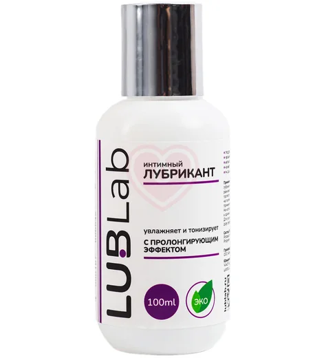 Продлевающий лубрикант с тонизирующим эффектом LUBLab 100 мл фото 1