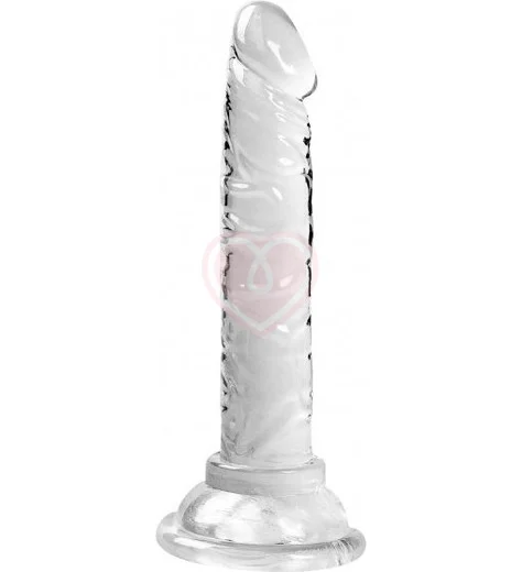 Фаллоимитатор Intergalactic Orion на присоске 14 см прозрачный фото 1