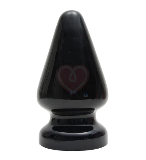 Огромная анальная пробка Titanmen Ass Master чёрная фото 1