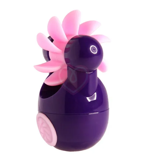 Клиторальный вибростимулятор Sqweel Go Purple фиолетовый фото 1