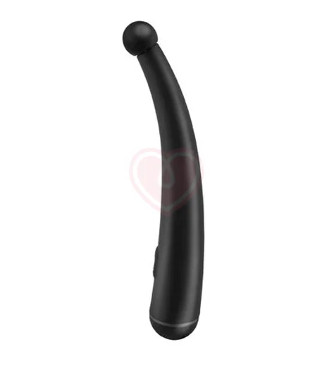 Анальный стимулятор с вибрацией Pipedream Vibrating Curve чёрный фото 1