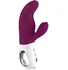 Вибратор со стимулятором клитора и точки G Fun Factory MiSS Bi фиолетовый фото 1