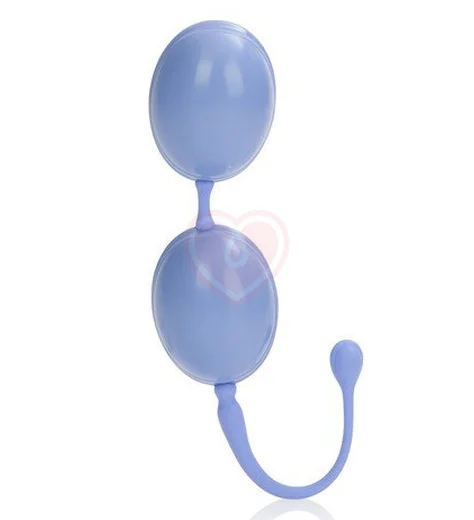 Вагинальные шарики L'Amour Weighted Pleasure голубые фото 1