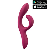 Вибратор для стимуляции зоны G и клитора We-Vibe Nova 2 малиновый