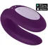 Вибратор для пар с управлением от приложения Satisfyer Double Joy фиолетовый фото 1