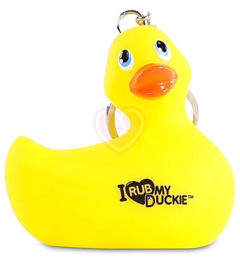 Брелок-уточка I Rub My Duckie жёлтый фото 1