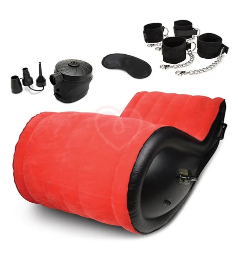 Надувная секс-софа для БДСМ-игр с фиксацией фото 1