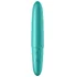 Вытянутая вибропуля Satisfyer Ultra Power Bullet 6 с округлым кончиком бирюзовая фото 1