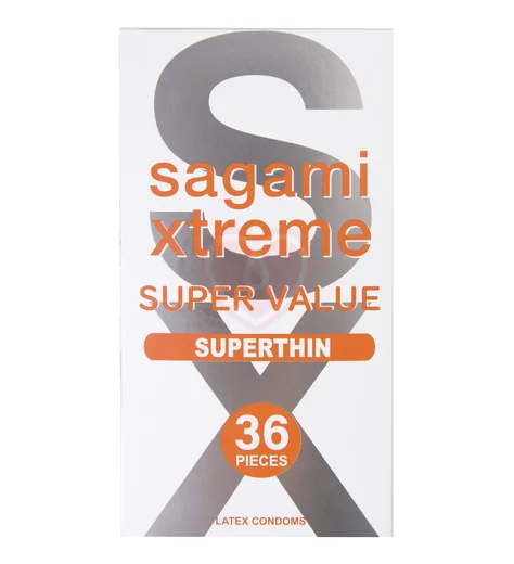 Ультратонкие презервативы Sagami Xtreme Superthin 004 36 шт фото 1