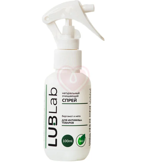Очищающий эко-спрей для игрушек LUBLab с ароматом бергамота и мяты 100 мл фото 1