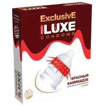 Презерватив Luxe exclusive Красный камикадзе с усиками 1 шт