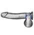 Набор из двух синих колец разного диаметра Silicone Cock Ring Set фото 1