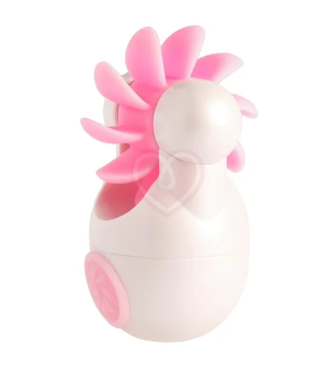 Клиторальный вибростимулятор Sqweel Go White белый фото 1